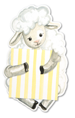 lamb hug yellow